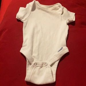 Gerber Organic White Preemie Onesie